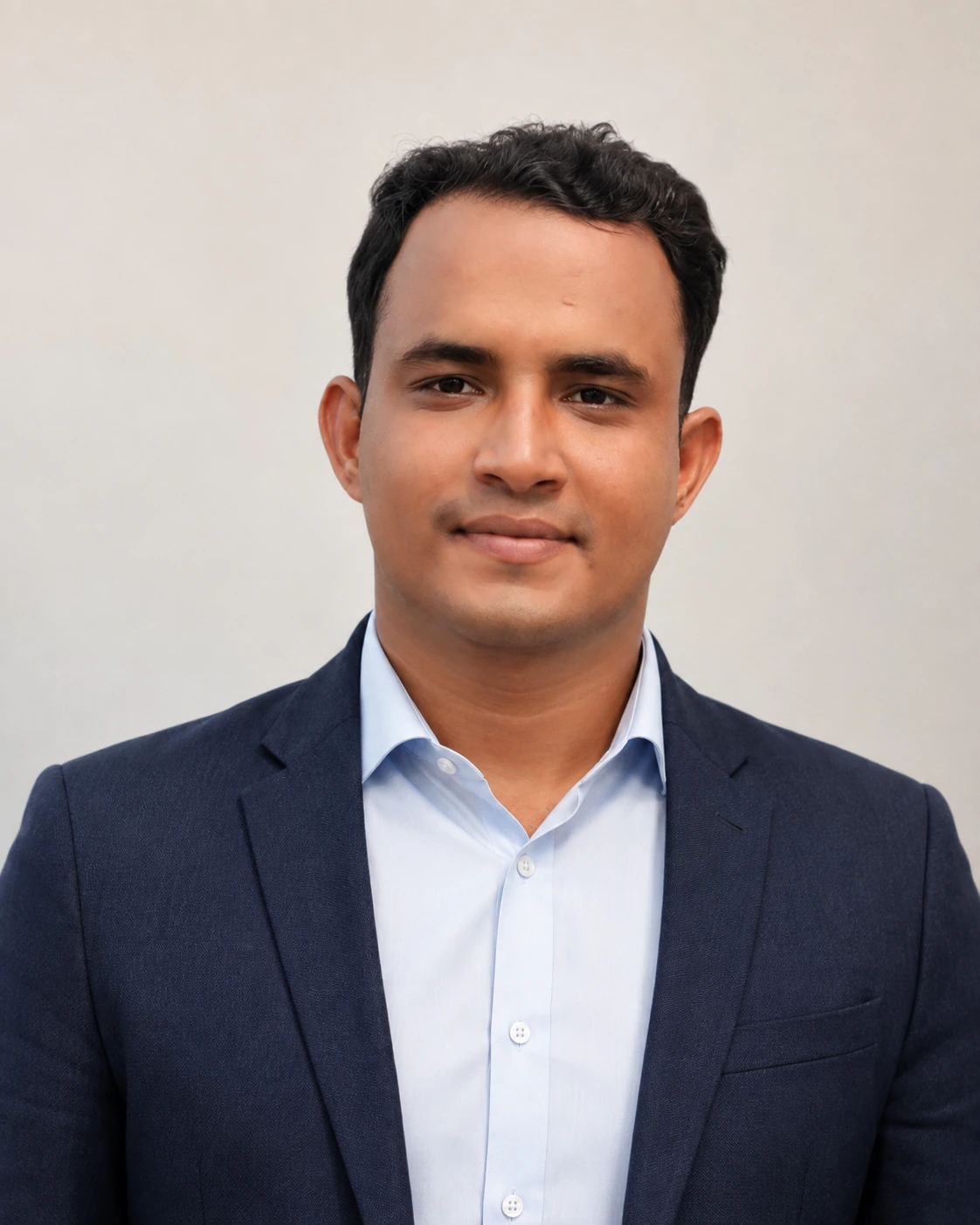 Professional portrait of Iqbal Hossion